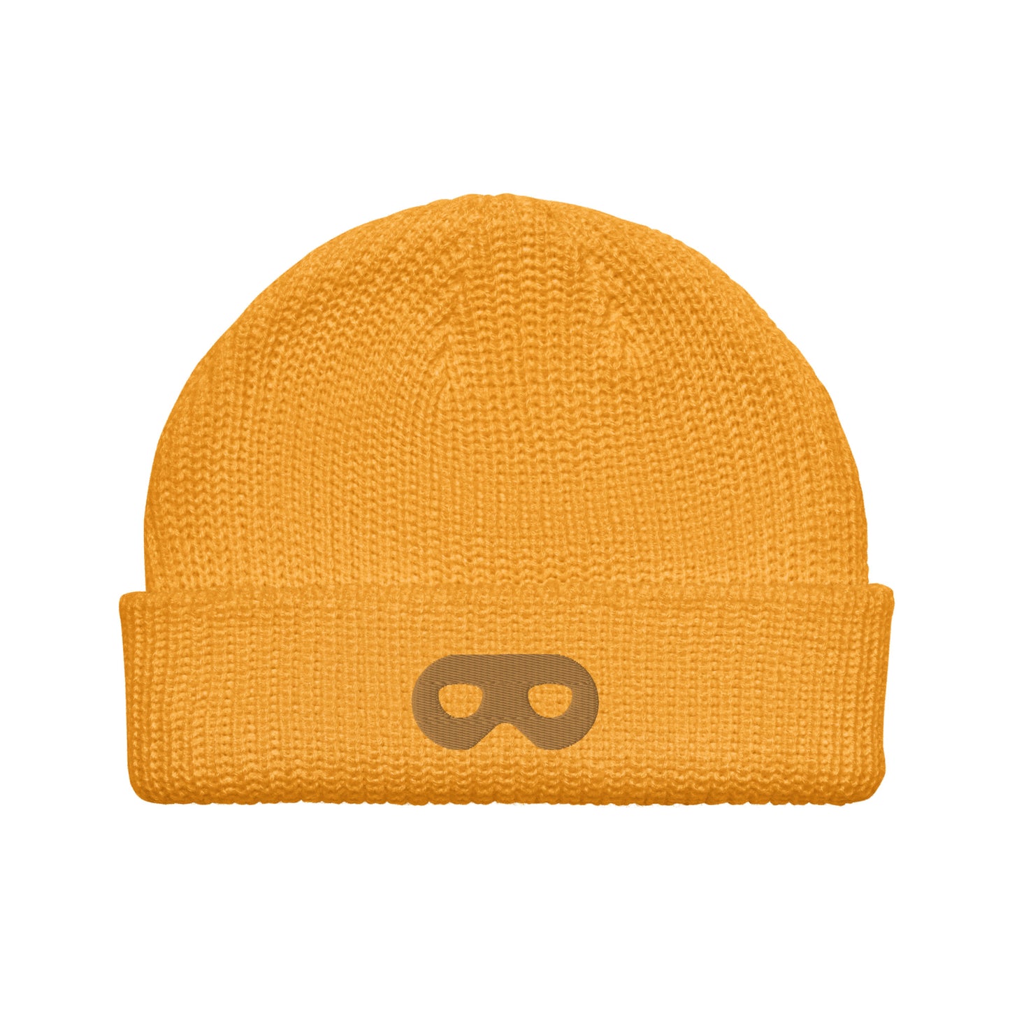 Supervillain Network Embroidered Mask Fisherman beanie